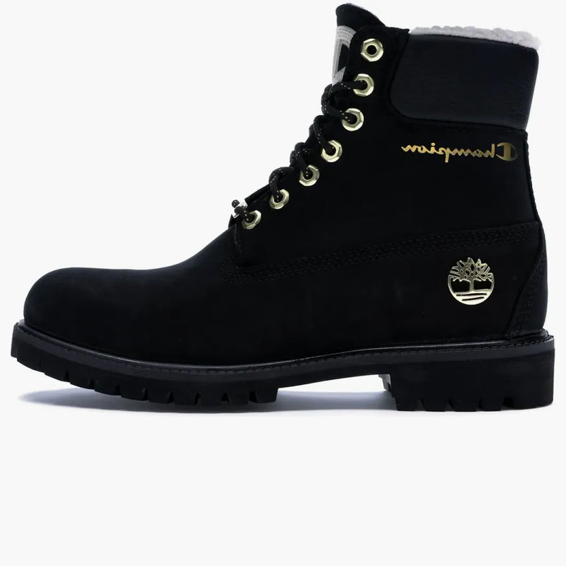 Timberland 6" Shearling Boot Champion Black