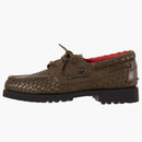 Timberland Woven Leather 3-eye Lug Supreme Olive