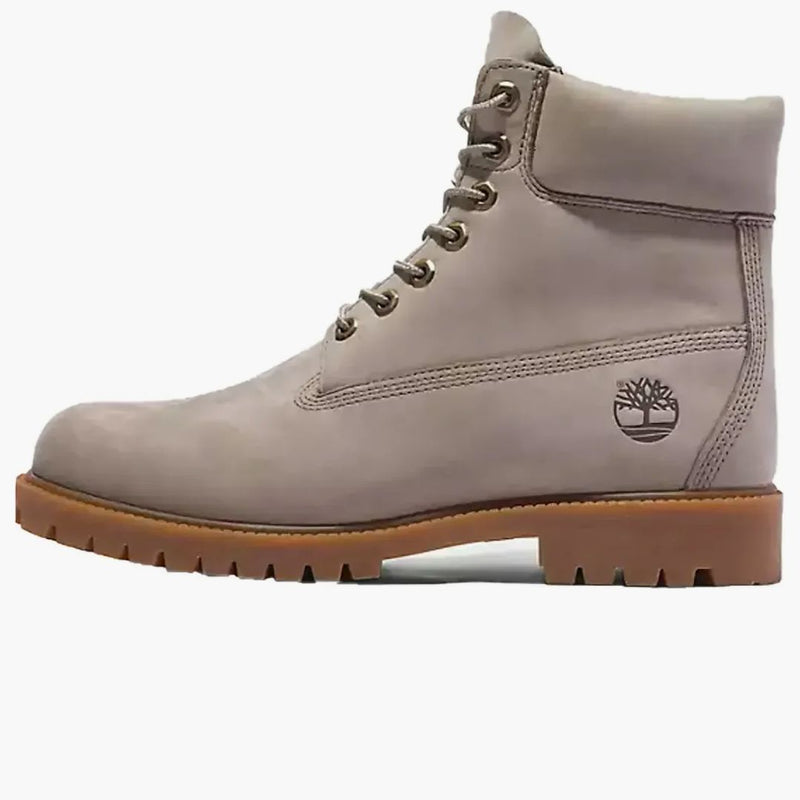 Timberland Heritage da 6 pollici in pizzo su luce impermeabile taupe nubuuck