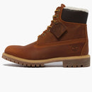 Timberland Heritage 6 "Premium Boot Shearling Lined Rust