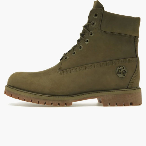 Timberland 6" Heritage Premium Waterproof Boot Olive Nubuck