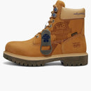 Timberland Pro 6" Soft Toe Work Boot Pabst Blue Ribbon Wheat Nubuck