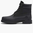 Timberland rubber toe 6 "Boot remix blackout full grain