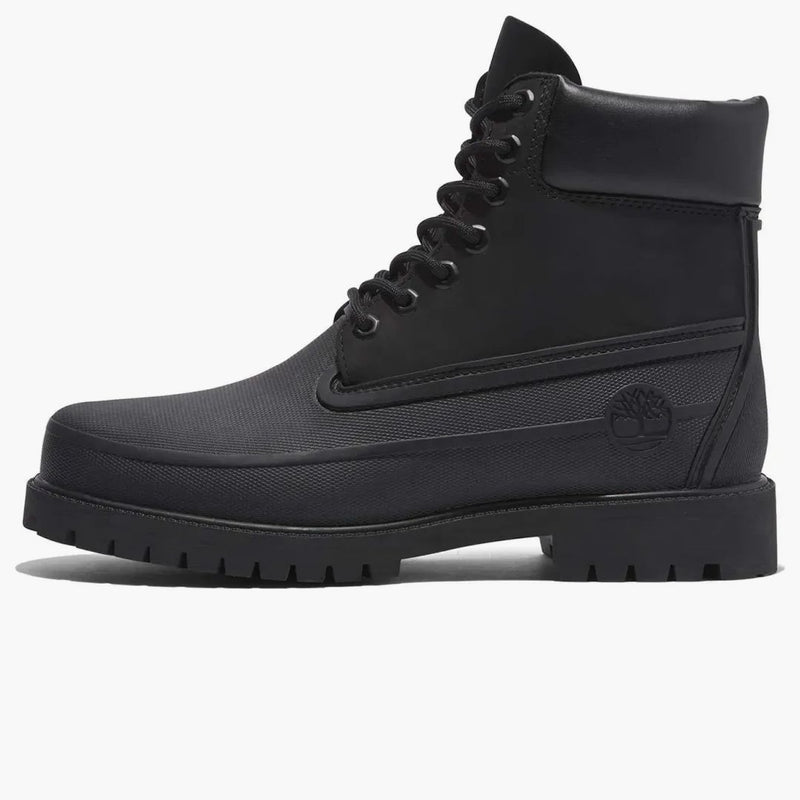 Timberland gummi tå 6 "Boot Remix Blackout Full Grain