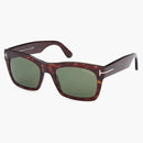 Tom Ford Nico Square Solglasögon Havana/Green (FT1062-52N-56)
