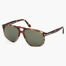 Tom Ford Pierre Navigator solglasögon Havana/Green (FT1000-56N-58)