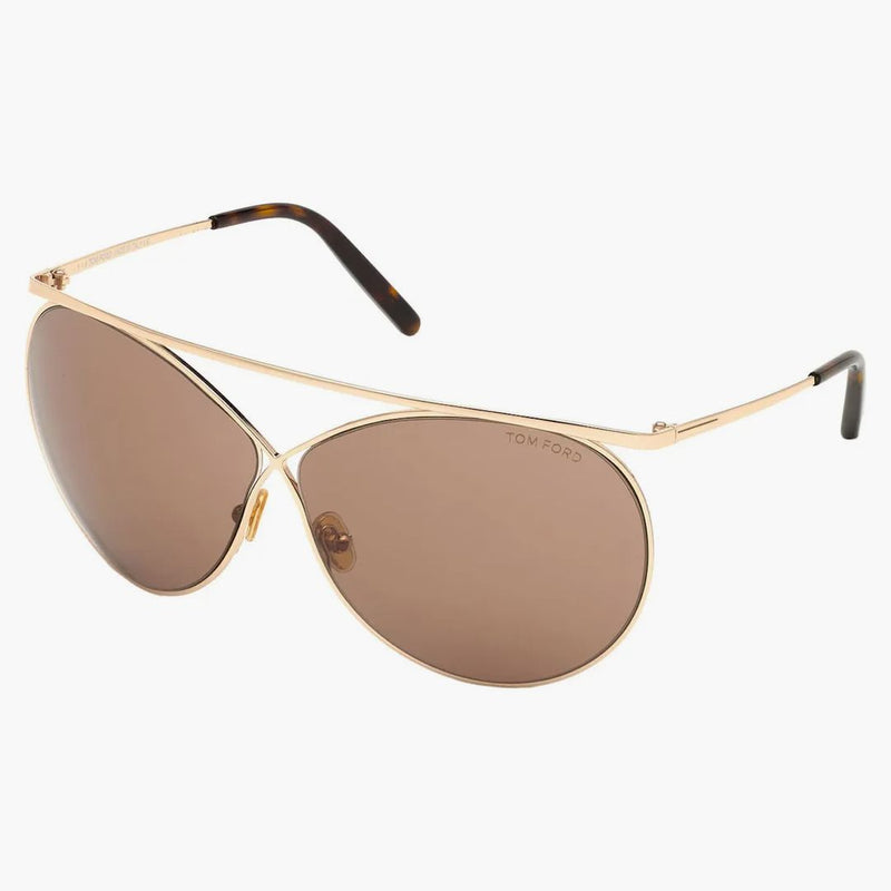 Tom Ford Round Sluneční brýle zlato (FT0761 28y)