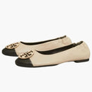 Tory Burch Claire Cap-toe Ballet Black (women's)