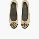 Tory Burch Claire Cap-toe Ballet Black (women's)