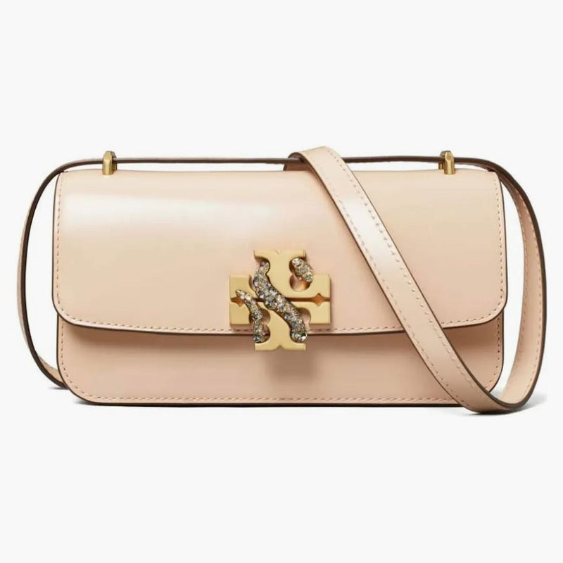Tory Burch Eleanor E/w Small Convertible Shoulder Bag Rose Pink