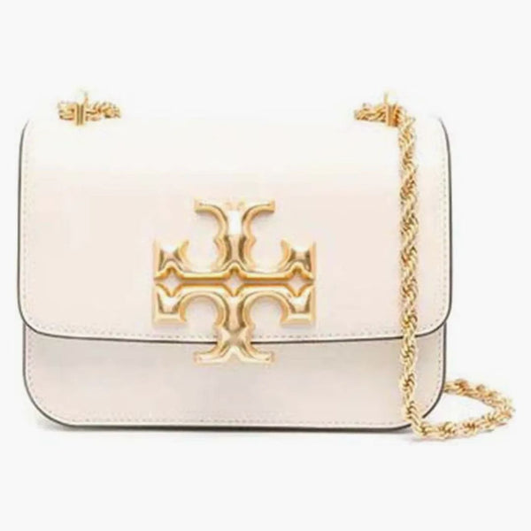 Tory Burch Eleanor Small Convertible Shoulder Bag New Cream
