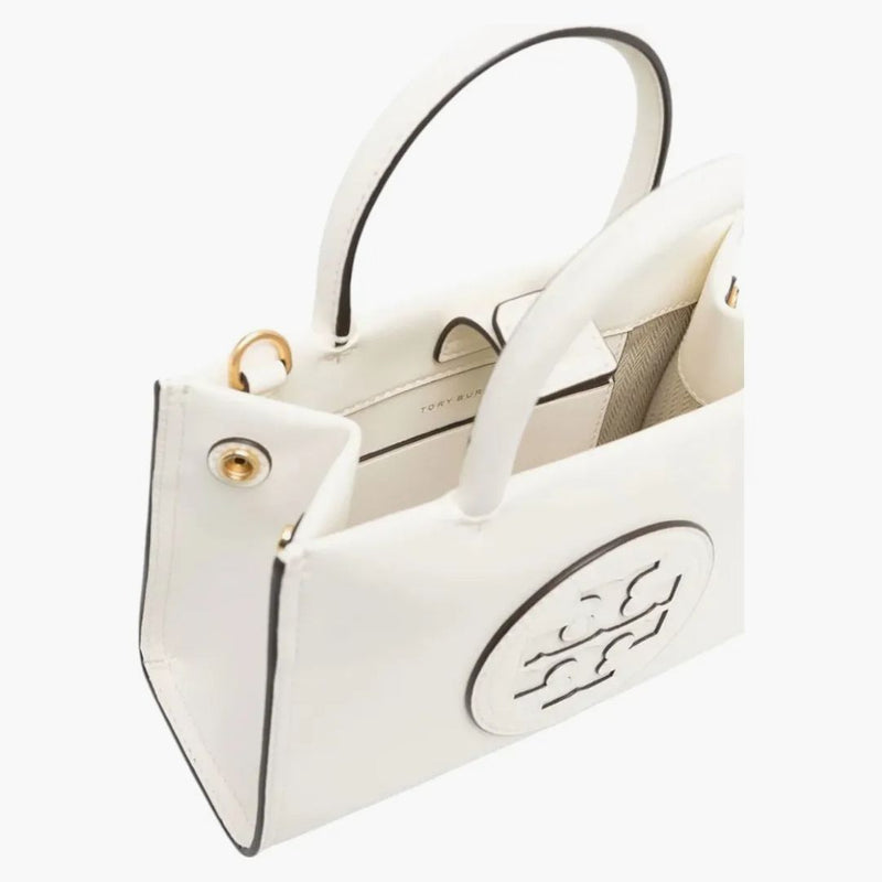 Tory Burch Ella Bio Mini Tote White