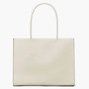 Tory Burch Ella Bio Small Tote Warm White