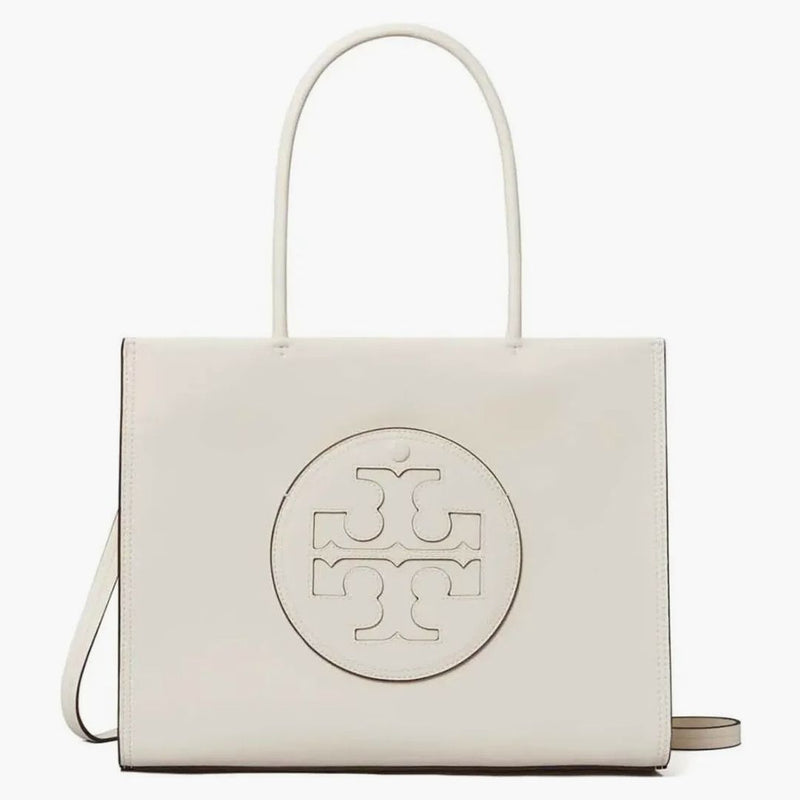 Tory Burch Ella Bio Small Tote Warm White