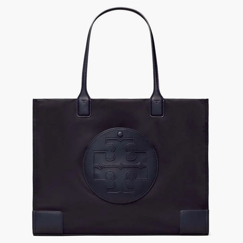 Tory Burch Ella Logo Tote Tory Navy