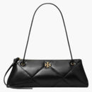 Tory Burch Kira Diamond Quilt East Shoulder Bag Black