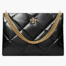 Tory Burch Kira Diamond Quilt Satchel Black