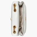 Tory Burch Kira Diamond Quilt Small Convertible Shoulder Bag Blanc