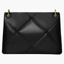 Tory Burch Kira Diamond Quilt Small Shoulder Bag Black