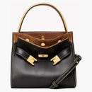 Tory Burch Lee Radziwill Petite Double Bag Black