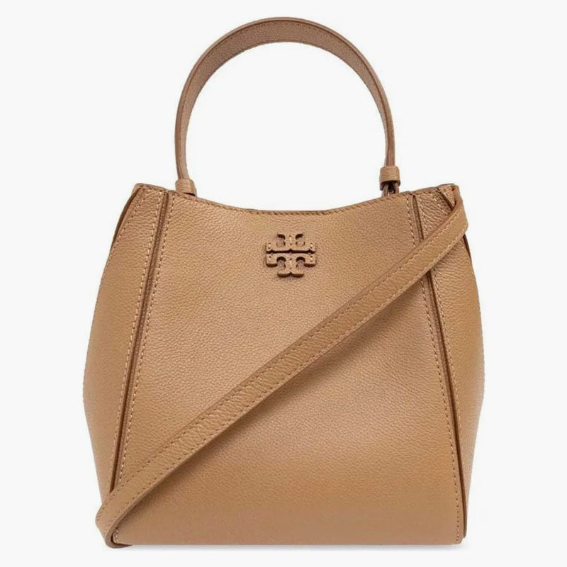 Tory Burch Mcgraw Small Bucket Bag Tiramisu