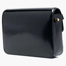 Tory Burch Robinson Spazzolato Shoulder Bag Black