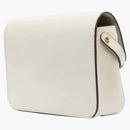 Tory Burch Robinson Spazzolato Shoulder Bag Shea Butter
