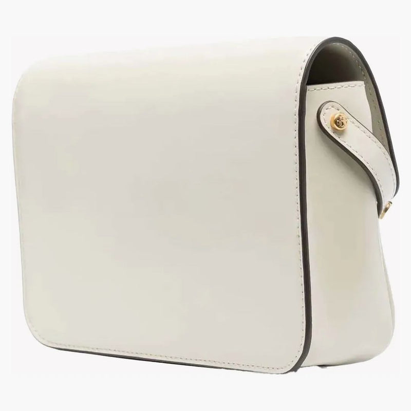 Tory Burch Robinson Spazzolato Shoulder Bag Shea Butter