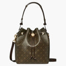 Tory Burch T Monogram Coated Canvas Bucket Bag French Press