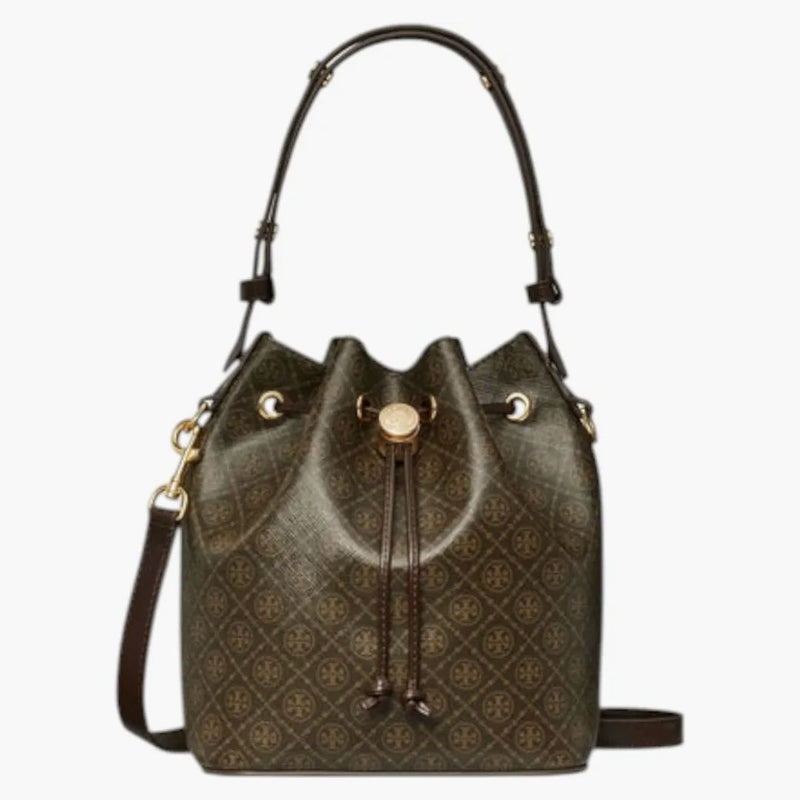Tory Burch T Monogram con rivestimento in tela Bagna francese
