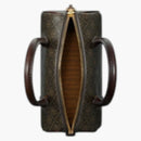 Tory Burch T Monogram Coated Canvas Mini Barrel Bag French Press