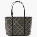 Tory Burch T Monogram Small Zip Tote Navy