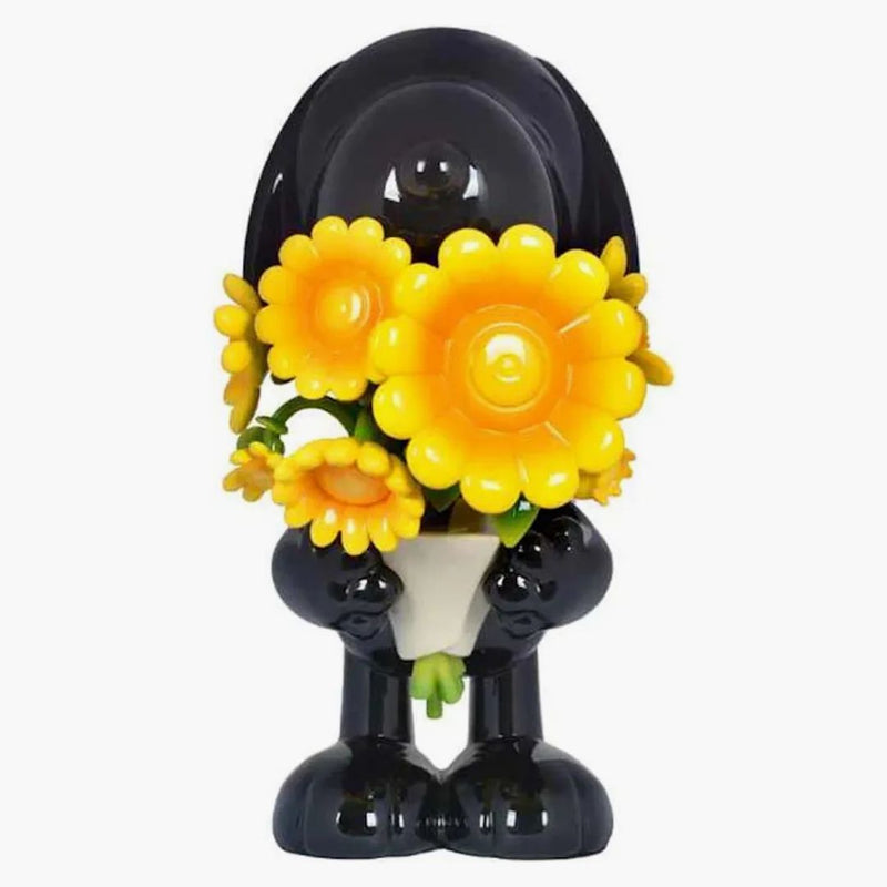 Toyqube Snoopy Gloss Black | Sunflower Sculpture