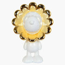 Toyqube Snoopy Gloss White | Socha slunečnice zlatého chromu