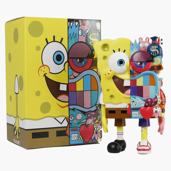 Toyqube X Spongebob X Vexx - "doodlebob" Action Figure (edition Of 500) Multi-color