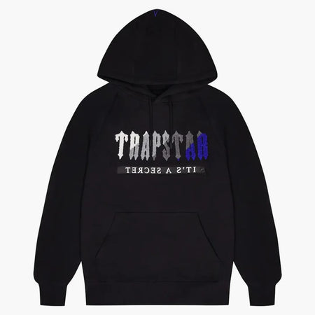 Trapstar Chenille Decoded 2.0 Hoodie Tracksuit Black/dazzling Blue