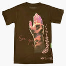 Travis Scott All Seeing Hands Tee T-shirt Brown