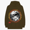 Travis Scott Around The World Hoodie Brown
