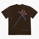 Travis Scott Astro Diamond Jack T-shirt Brown