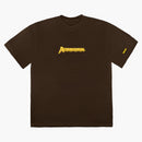 Travis Scott Astro Diamond Jack T-shirt Brown