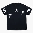 Travis Scott Astrofest Staff 2019 en relieve té negro