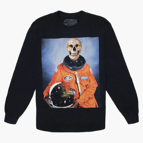 Travis Scott Astronaut L/S Tea Black