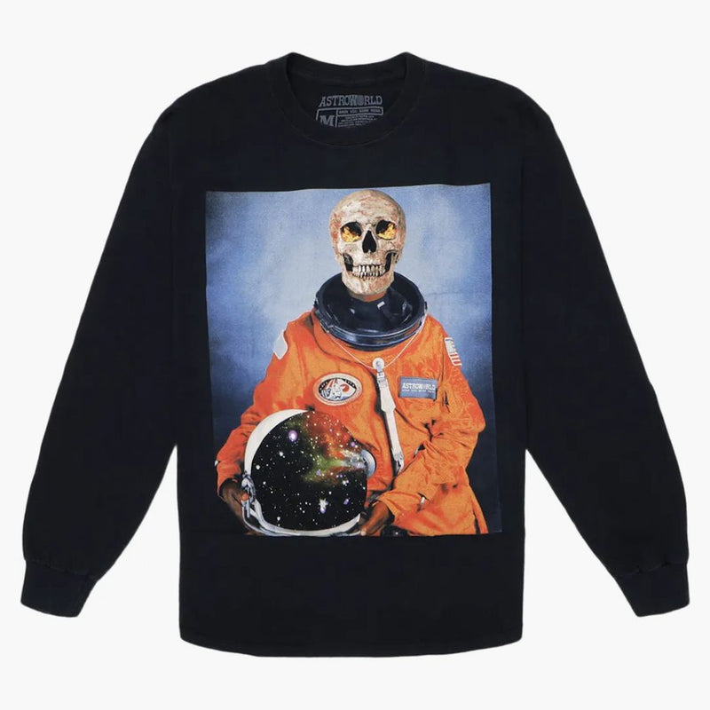 Travis Scott Astronaut L/S Tea Black