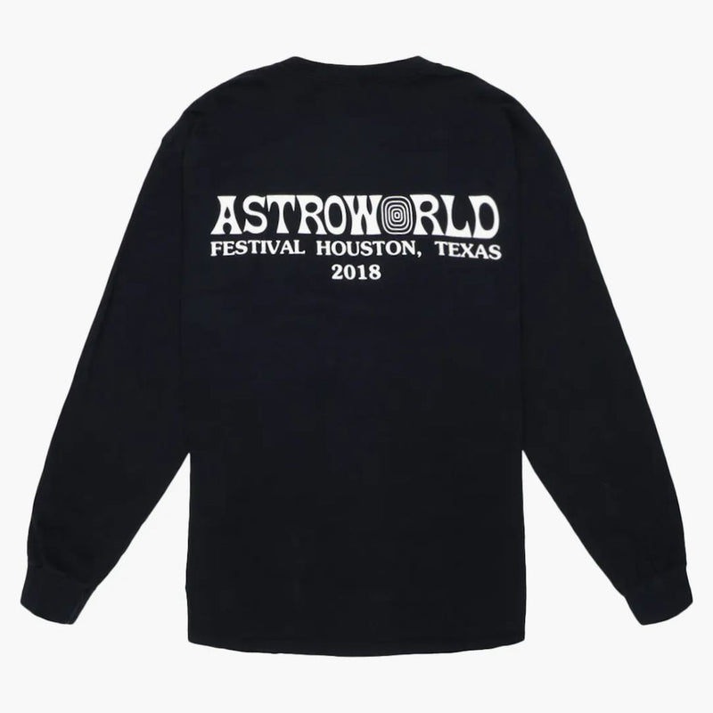 Travis Scott Astronaut L/S Tea Black
