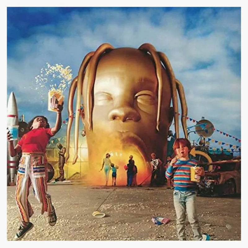 Travis Scott Astroworld (čistá verze) vinyl 12 "