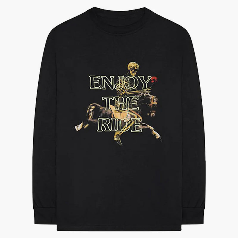 Travis Scott Astroworld si užijte jízdu l/s čaj černou