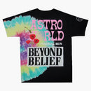 Travis Scott Astroworld Festival Run Tie Dye Tea Black