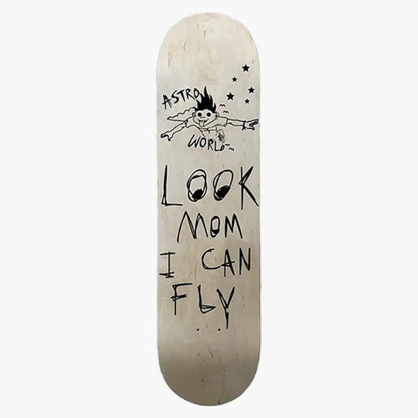 Travis Scott Astroworld Look Mami, můžu létat skateboard paluba opálení