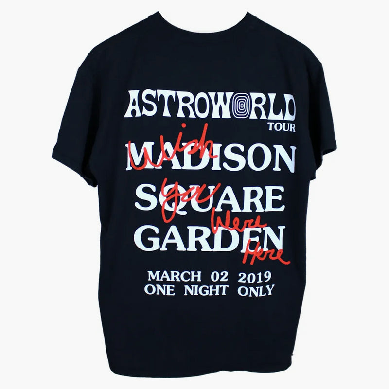 Travis Scott Astroworld MSG Taxi Tea Black