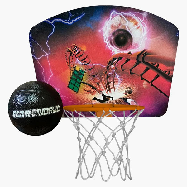 Travis Scott Astroworld Mini Basketball Hoop & Ball Roller Coaster